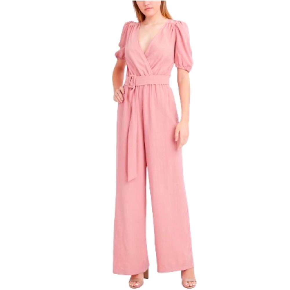 BCBGeneration Belted Jumpsuit
